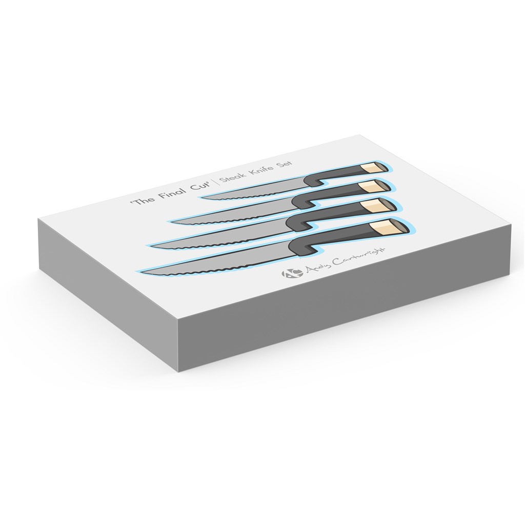 Andy Cartwright "The Final Cut" Steak Knife Set - Image 4