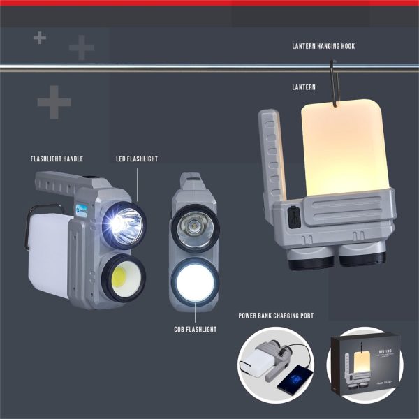 Swiss Cougar Beijing Lantern & Power Bank - 2,400mAh - Image 4