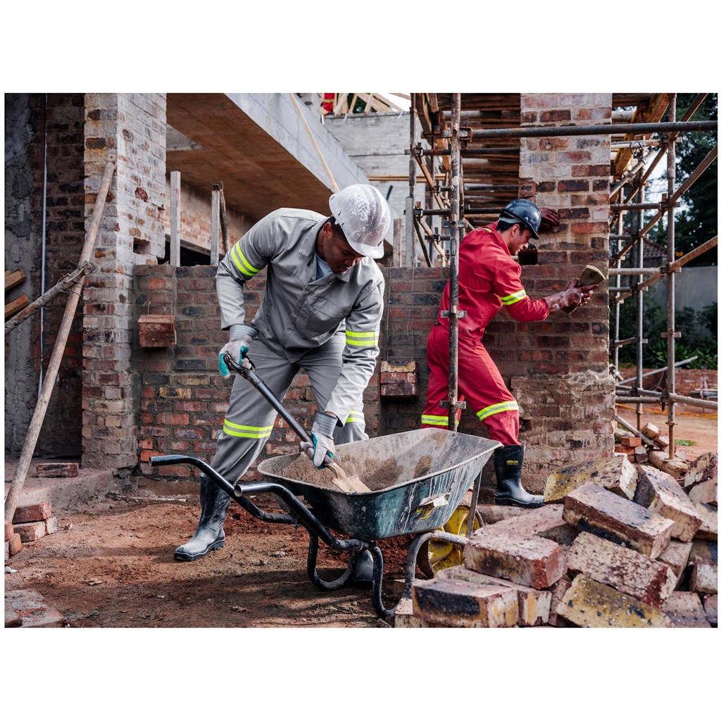 Trade Polycotton Conti Suit - Reflective Arms & Legs - Yellow Tape - Image 3