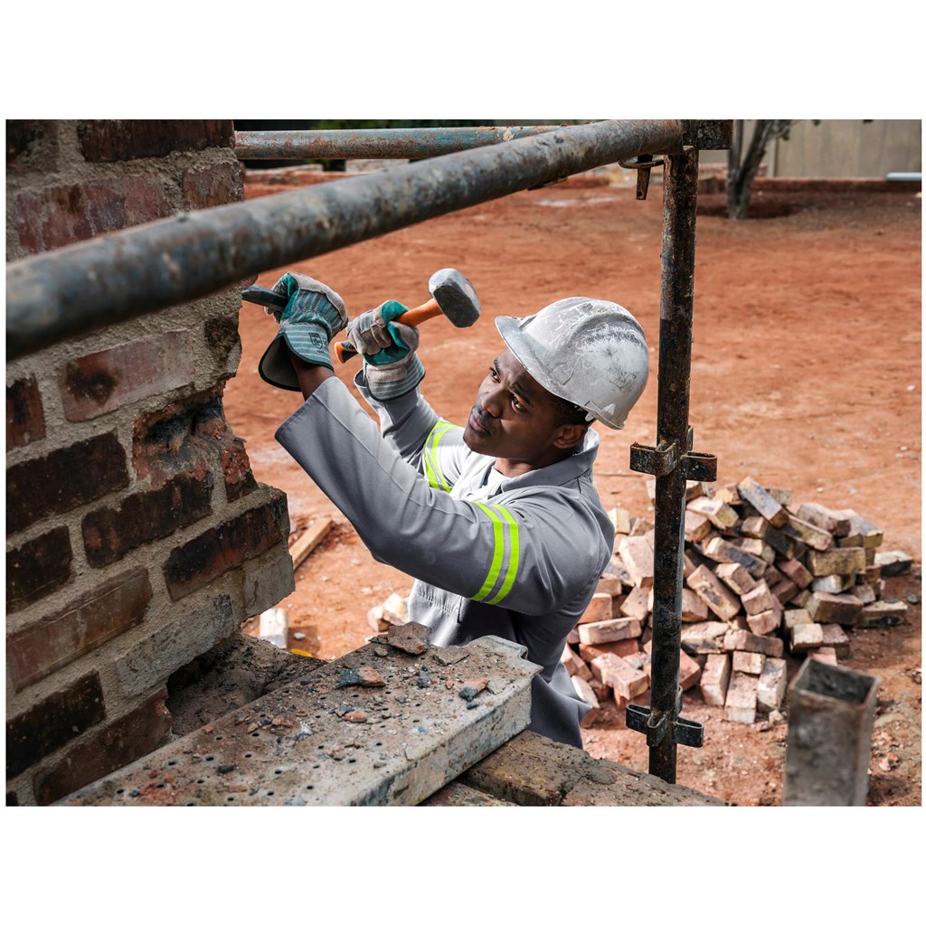 Trade Polycotton Conti Suit - Reflective Arms & Legs - Yellow Tape - Image 6