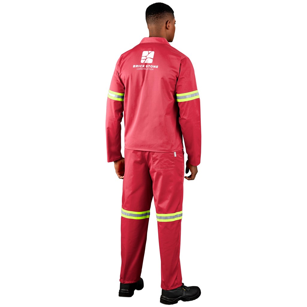 Trade Polycotton Conti Suit - Reflective Arms & Legs - Yellow Tape - Image 12