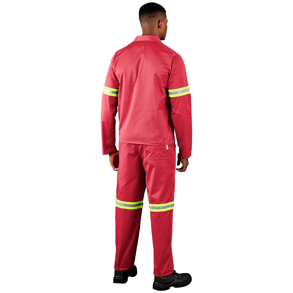 Trade Polycotton Conti Suit - Reflective Arms & Legs - Yellow Tape - Image 17