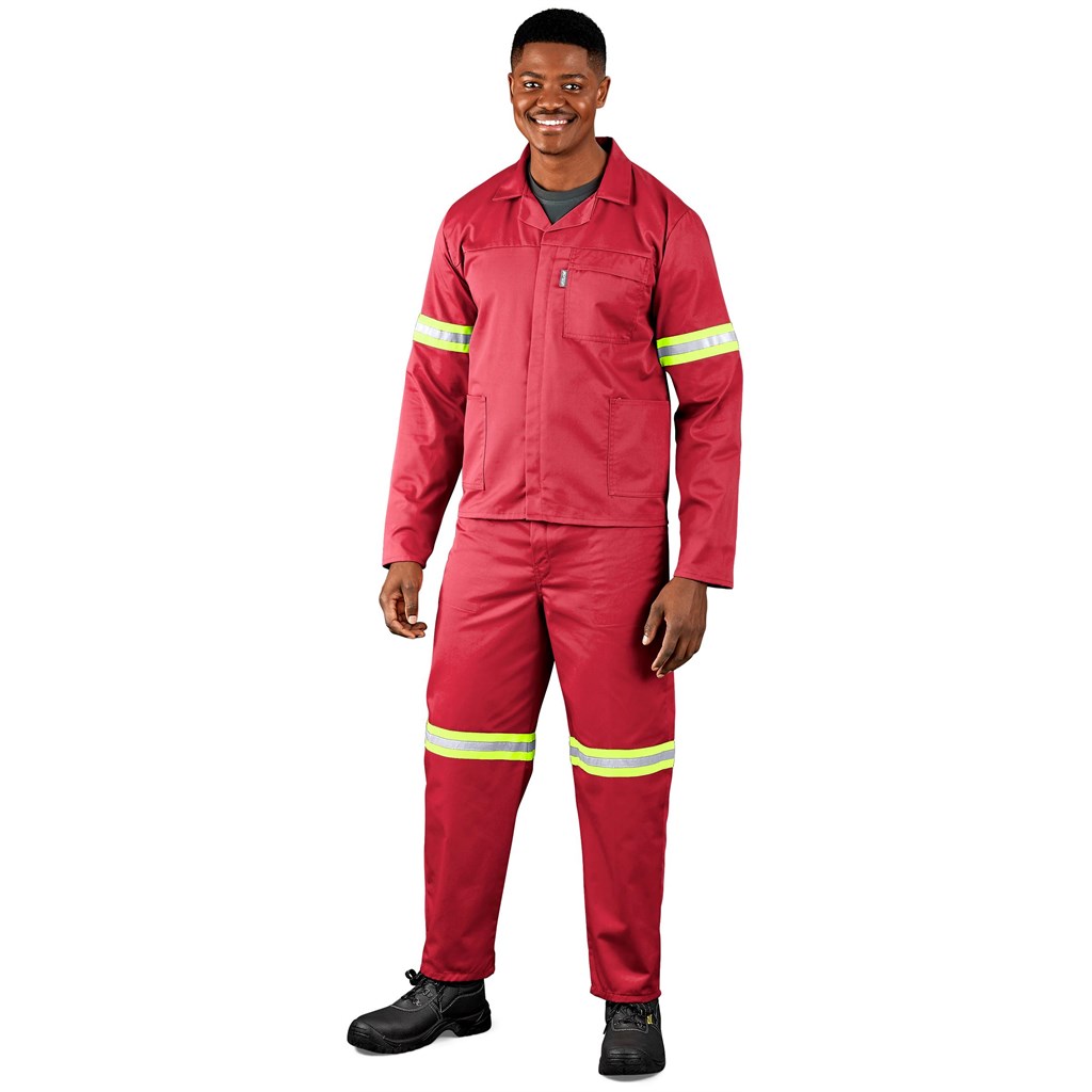 Trade Polycotton Conti Suit - Reflective Arms & Legs - Yellow Tape - Image 11