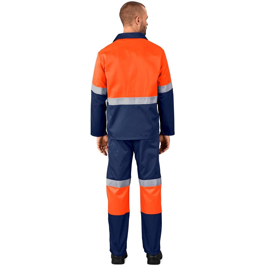 Traffic Premium Two-Tone Hi-Viz Reflective Jacket - Image 11