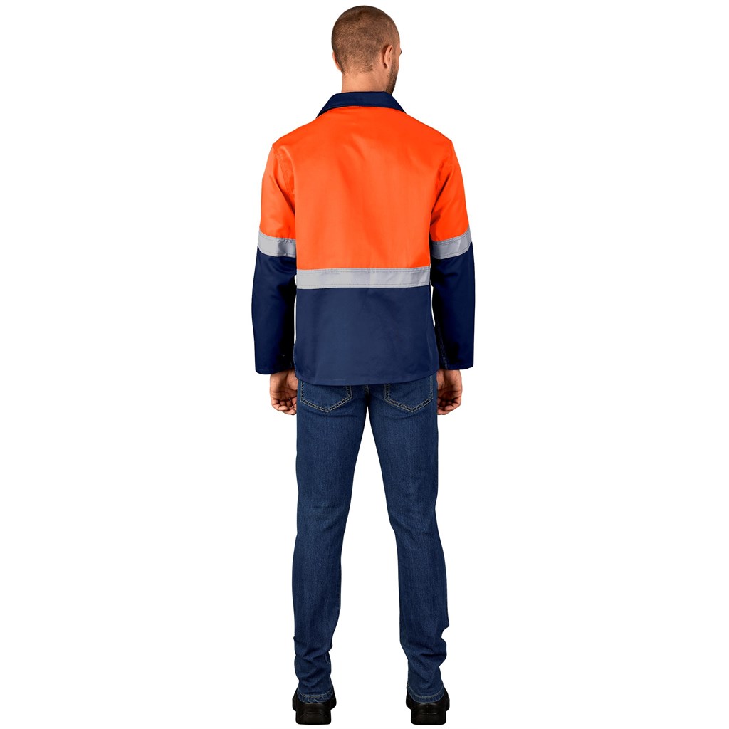 Traffic Premium Two-Tone Hi-Viz Reflective Jacket - Image 7