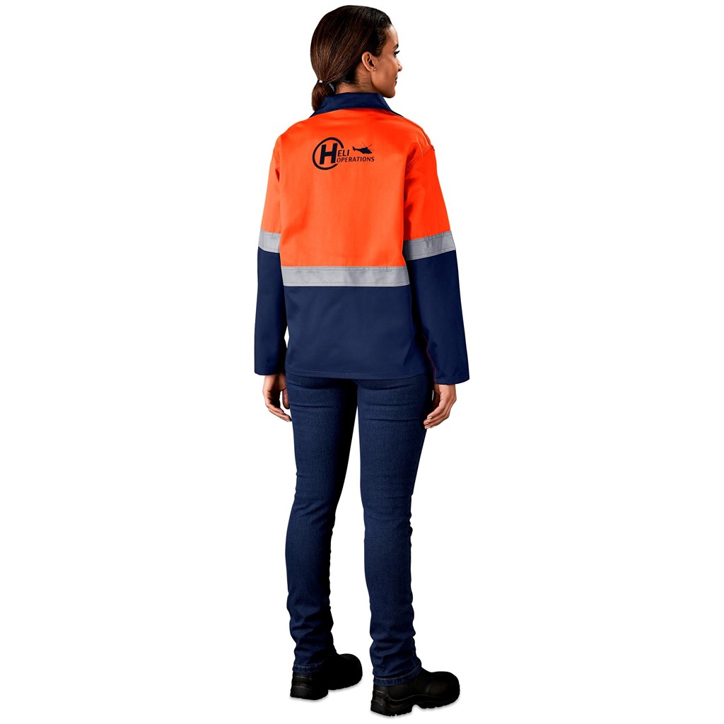 Traffic Premium Two-Tone Hi-Viz Reflective Jacket - Image 6