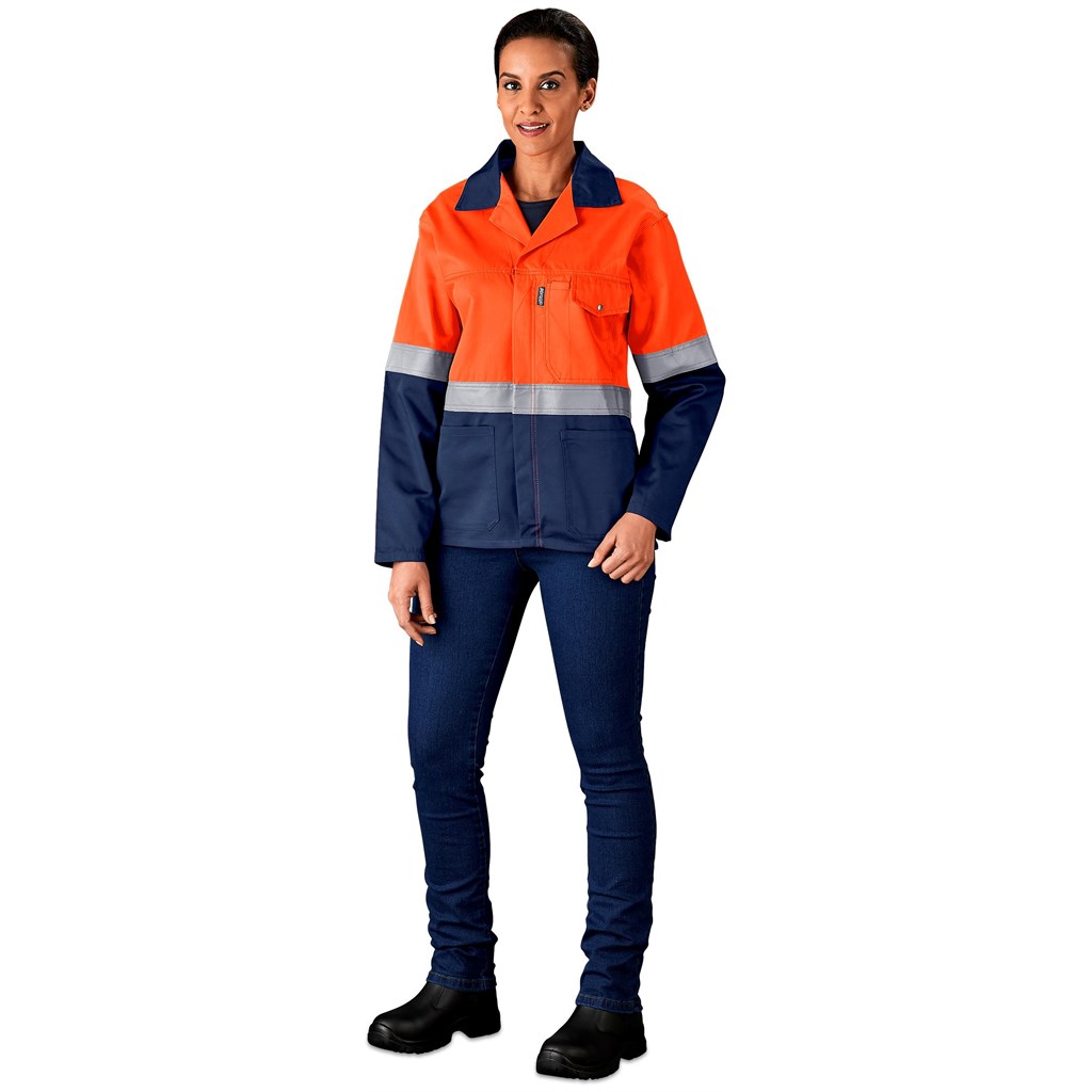 Traffic Premium Two-Tone Hi-Viz Reflective Jacket - Image 25
