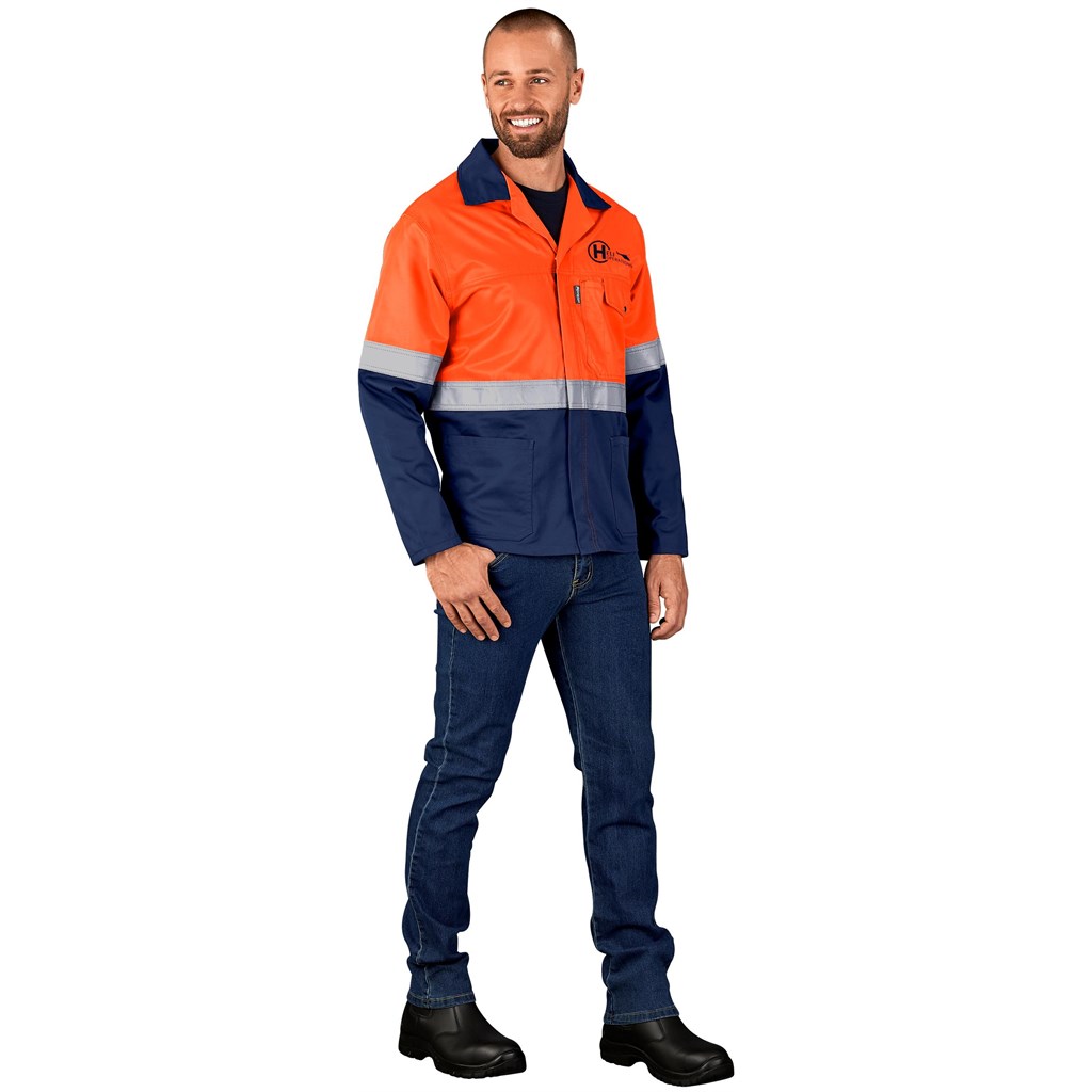Traffic Premium Two-Tone Hi-Viz Reflective Jacket - Image 30