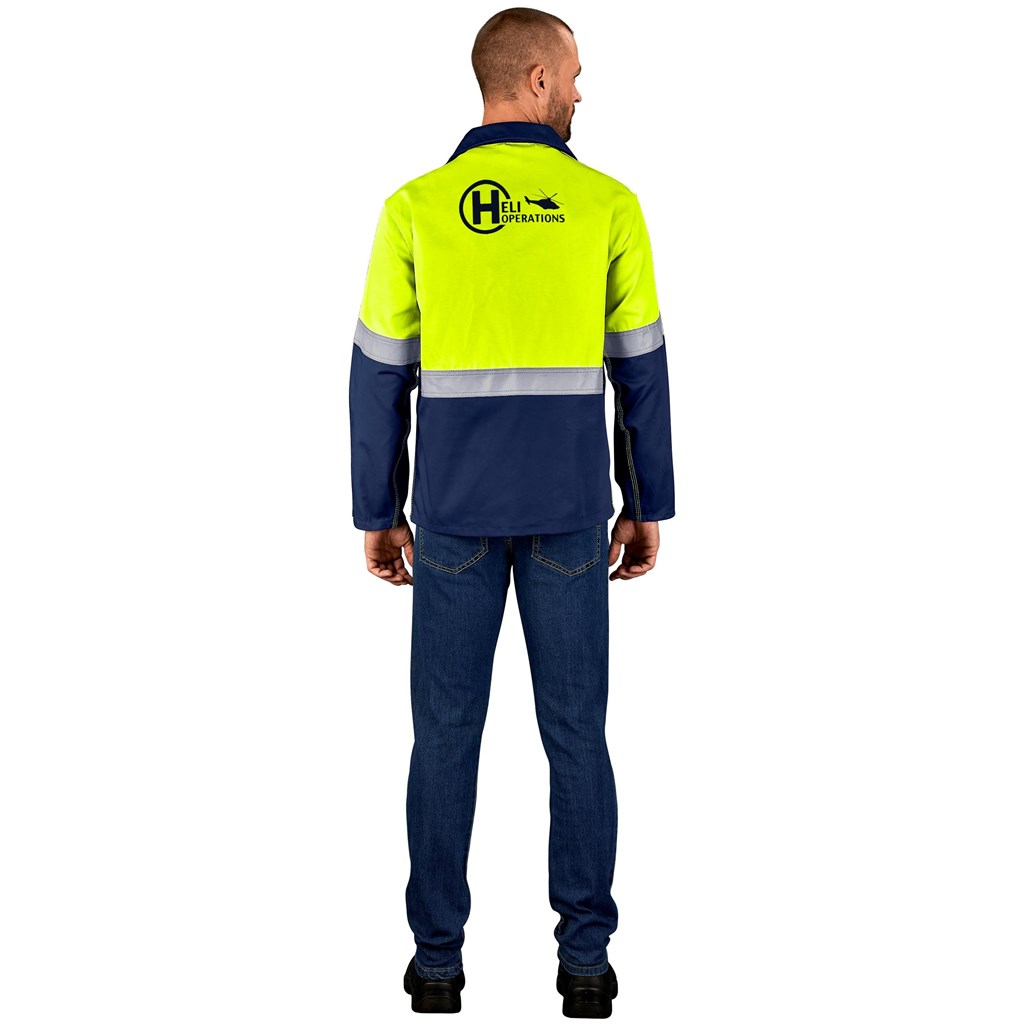Traffic Premium Two-Tone Hi-Viz Reflective Jacket - Image 23