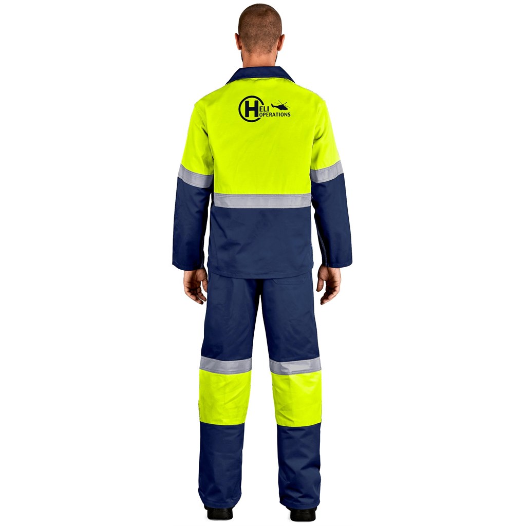 Traffic Premium Two-Tone Hi-Viz Reflective Jacket - Image 17
