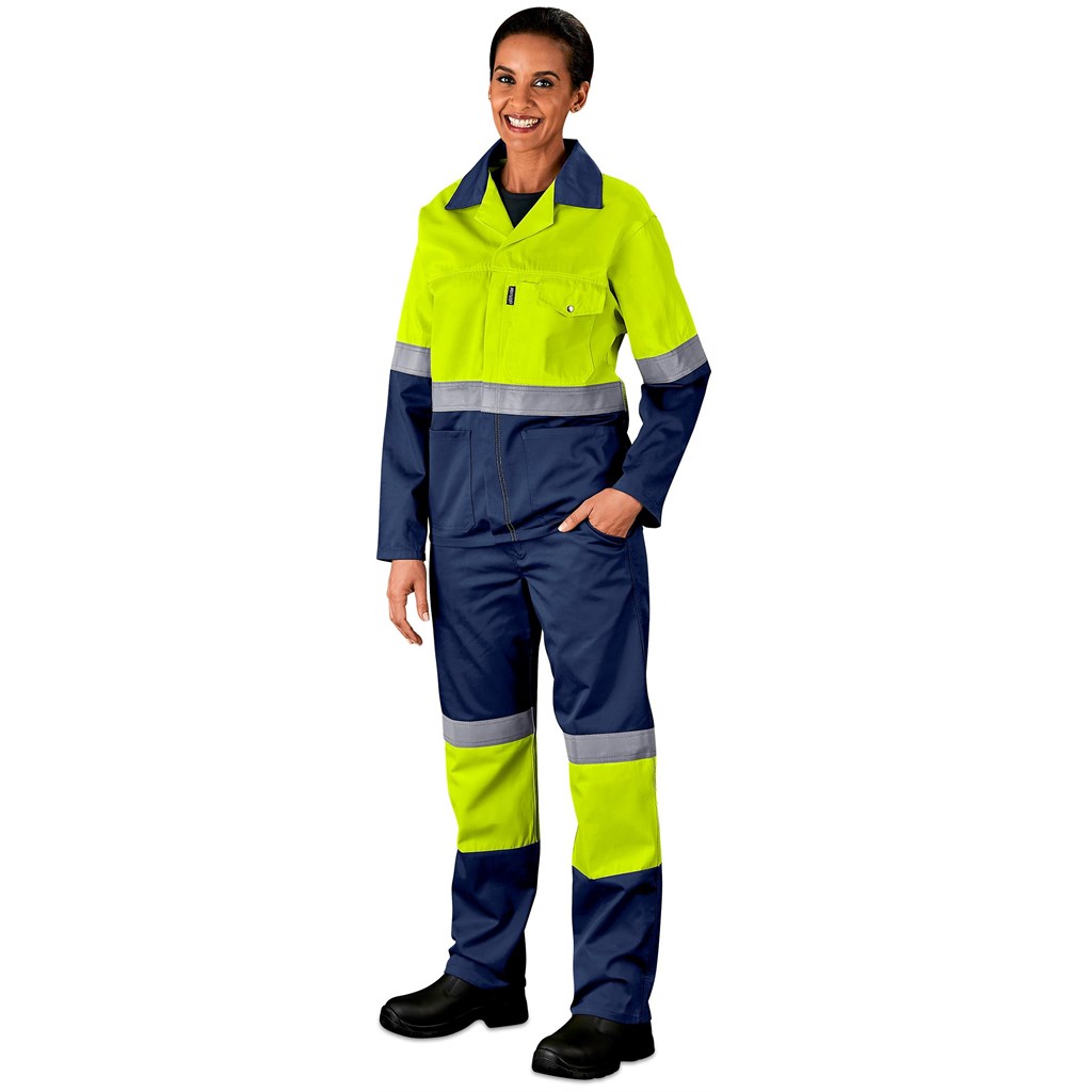 Traffic Premium Two-Tone Hi-Viz Reflective Jacket - Image 3