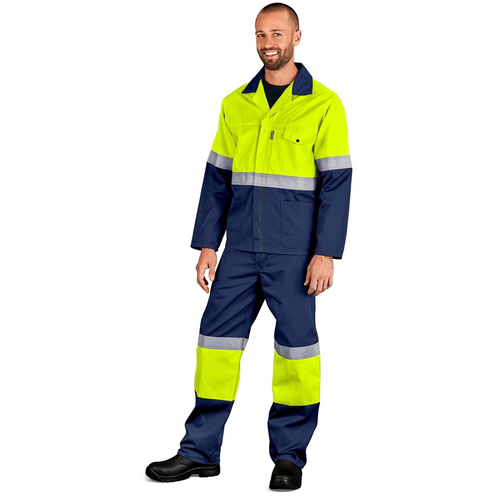 Traffic Premium Two-Tone Hi-Viz Reflective Jacket - Image 4