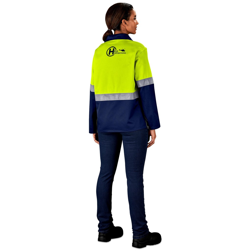 Traffic Premium Two-Tone Hi-Viz Reflective Jacket - Image 9