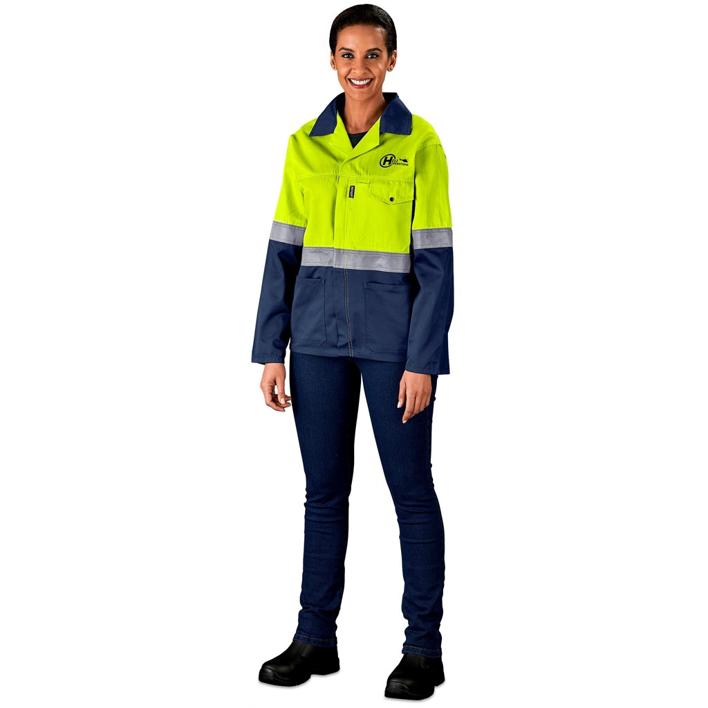 Traffic Premium Two-Tone Hi-Viz Reflective Jacket - Image 31