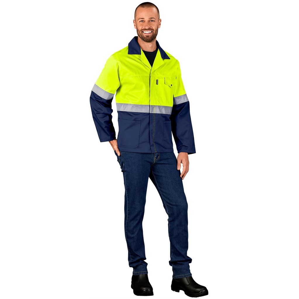 Traffic Premium Two-Tone Hi-Viz Reflective Jacket - Image 27
