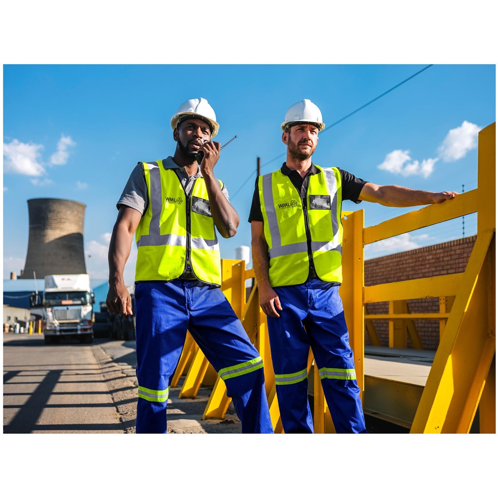 Site Premium Polycotton Pants - Reflective Legs - Yellow Tape - Image 8