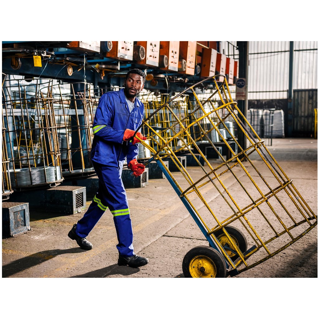 Artisan Premium 100% Cotton Jacket - Reflective Arms - Yellow Tape - Image 30