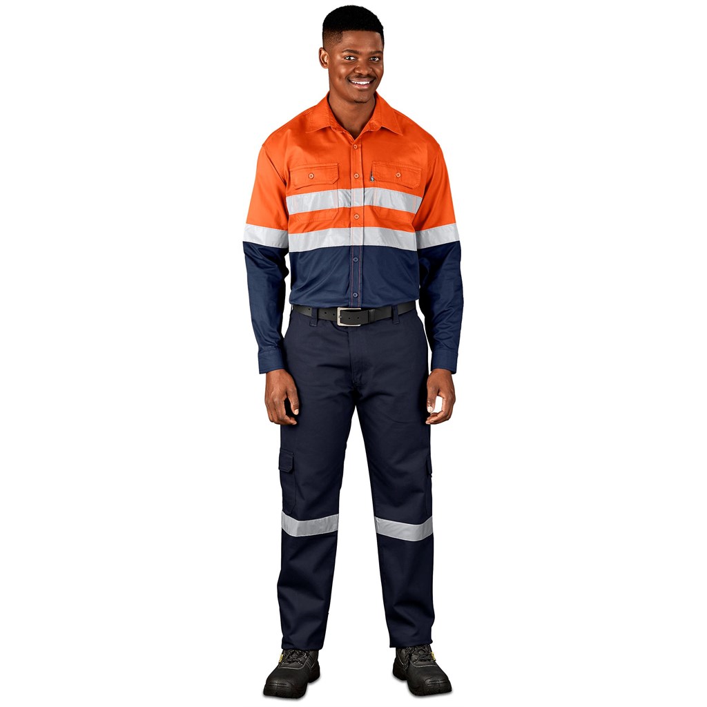 Access Vented Two-Tone Reflective Work Shirt - Image 11