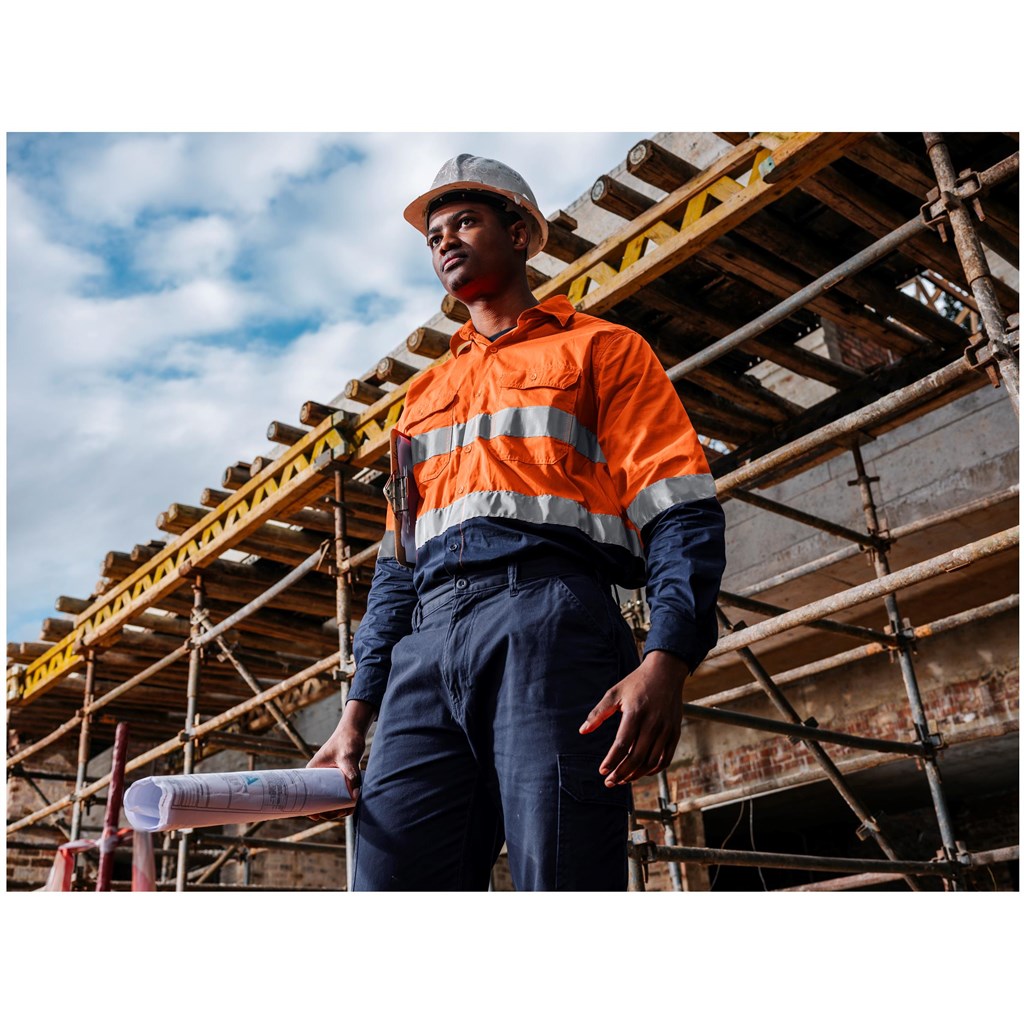 Access Vented Two-Tone Reflective Work Shirt - Image 10