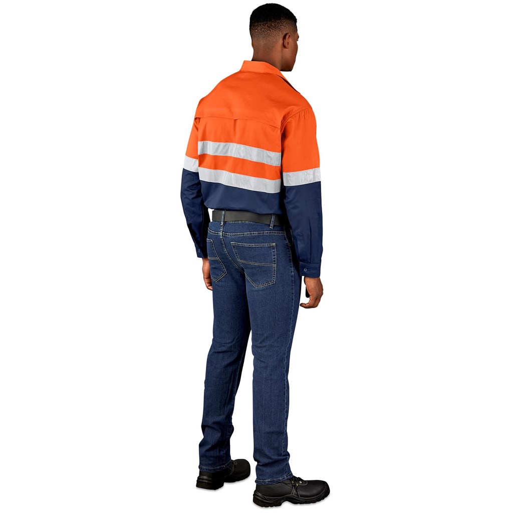 Access Vented Two-Tone Reflective Work Shirt - Image 2