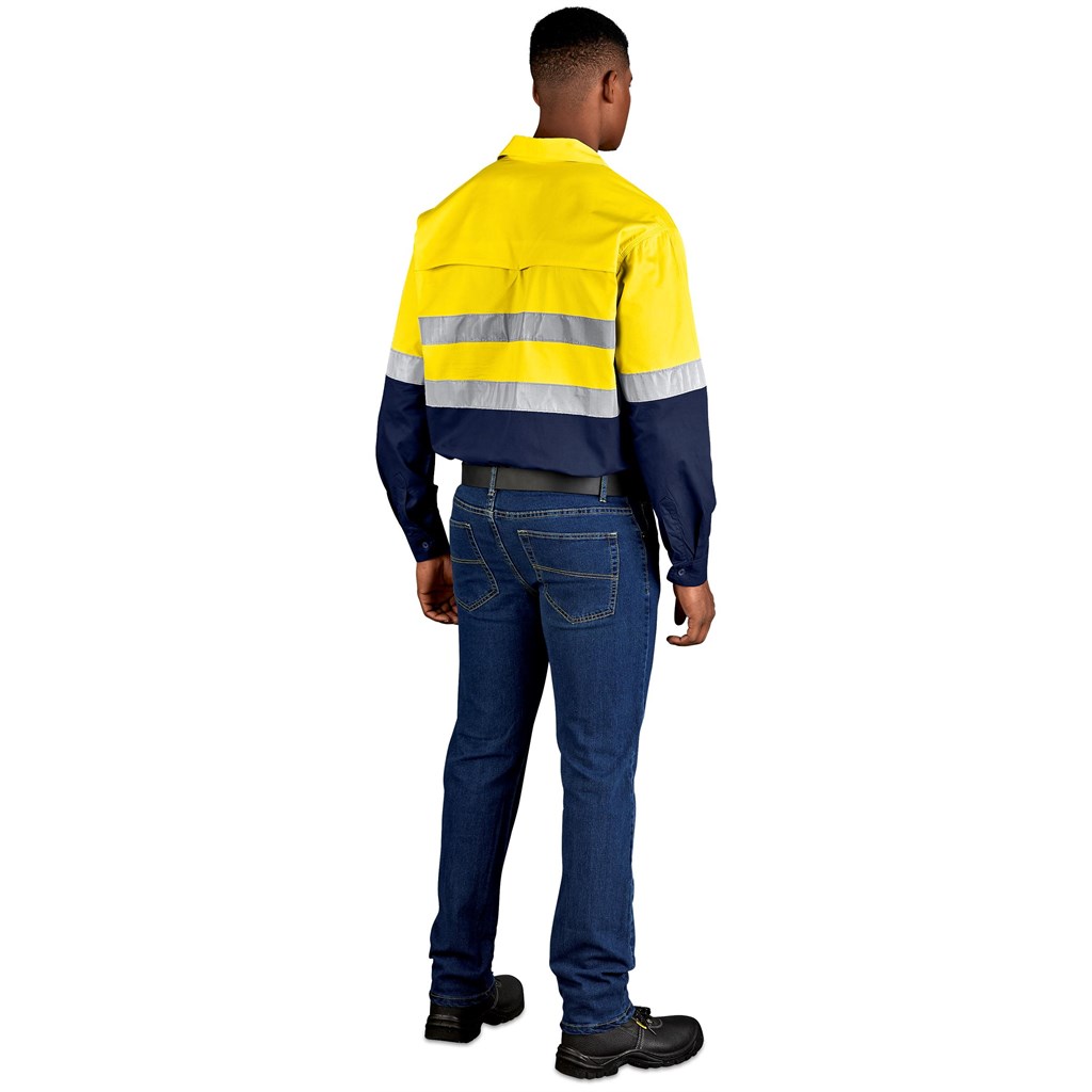 Access Vented Two-Tone Reflective Work Shirt - Image 12