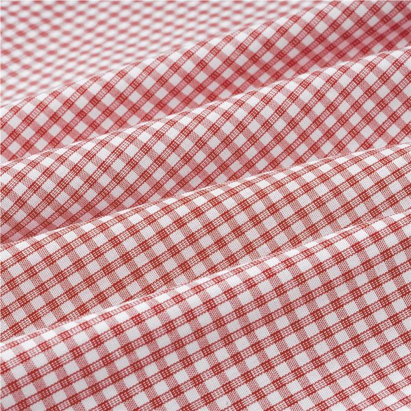 Mens Short Sleeve Edinburgh Shirt - Red - Image 2
