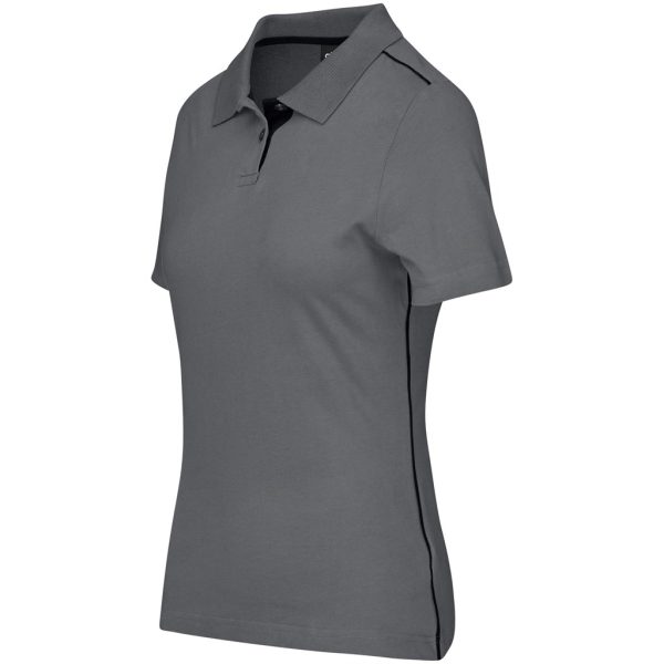 Ladies Galway Golf Shirt - Grey - Image 2