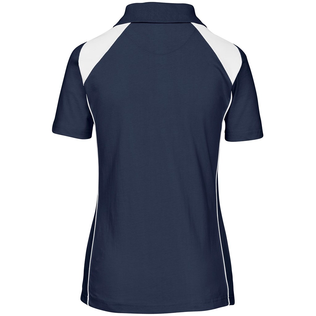 Ladies Infinity Golf Shirt - Navy - Image 2