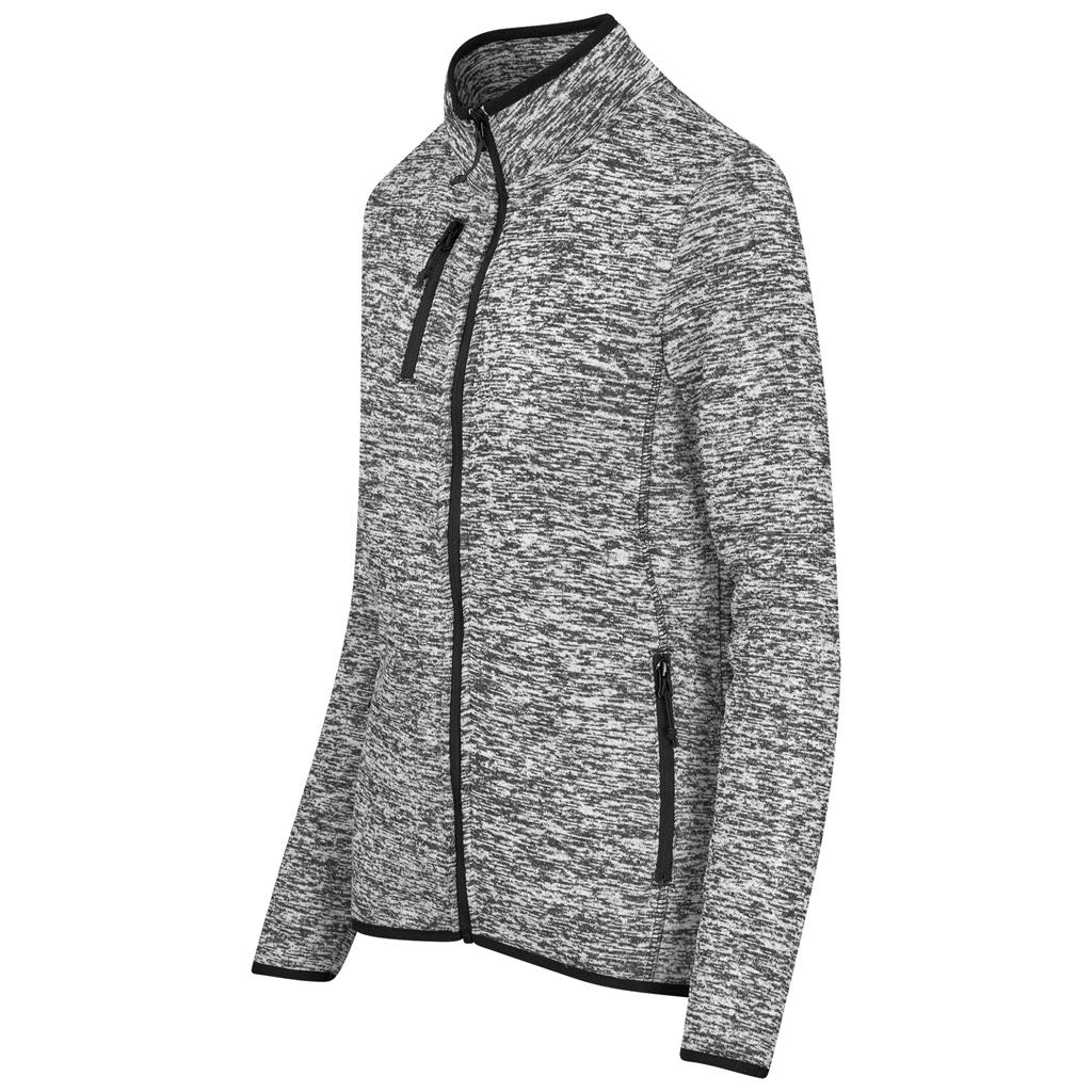 Ladies Paragon Fleece Jacket - Grey - Image 3