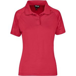 Ladies Santorini Golf Shirt - Red