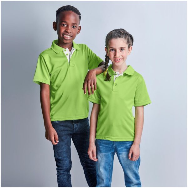 Kids Tournament Golf Shirt - Image 2