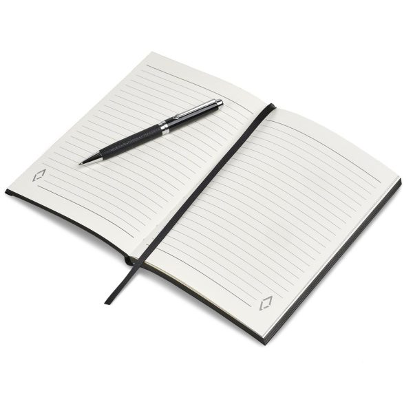 Alex Varga Corinthia Soft Cover Notebook & Pen Set - Image 3
