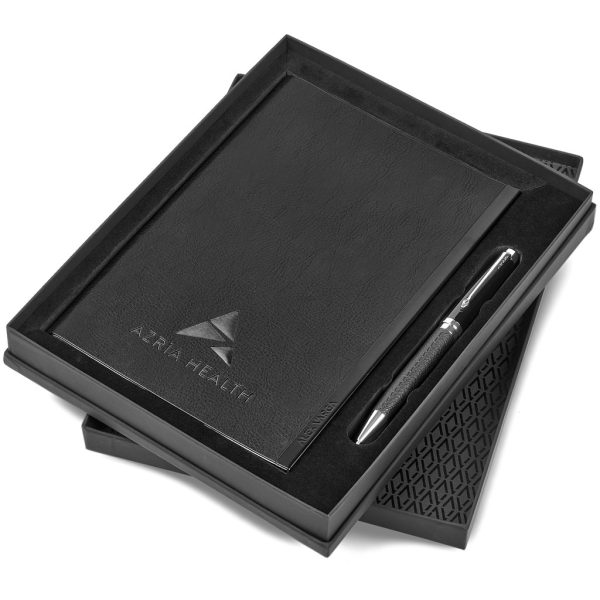 Alex Varga Corinthia Soft Cover Notebook & Pen Set - Image 4