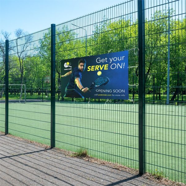 Sublimated Display Fabric Banner 2.45m x 1.5m - Image 4