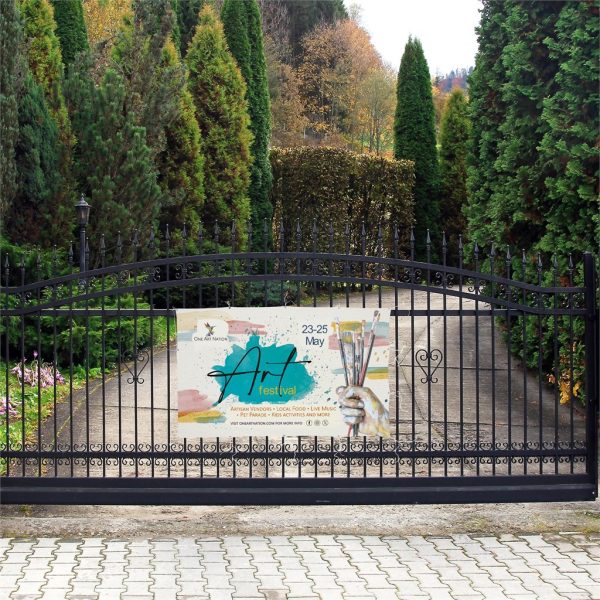 Sublimated Display Fabric Banner 2m x 1.2m - Image 5