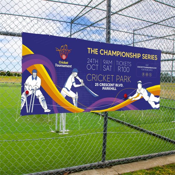 Sublimated Display Fabric Banner 3m x 1.2m - Image 2