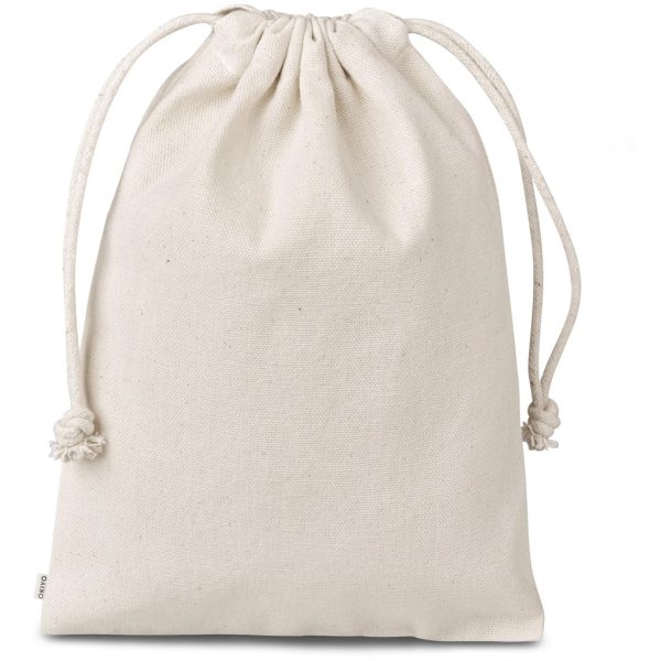 Okiyo Chikara Midi Cotton Drawstring Pouch - Image 4