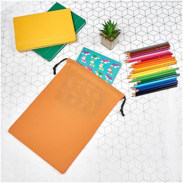 Quando Non-Woven Drawstring Pouch - Image 2
