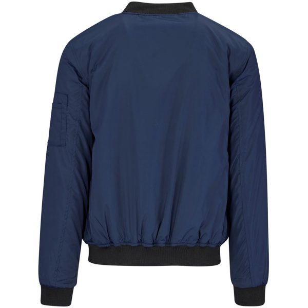 Mens Crusader Bomber Jacket - Navy - Image 5