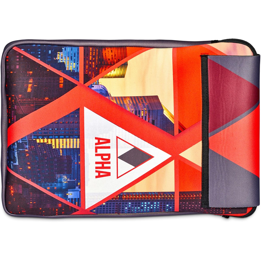 Hoppla Grotto 13 inch Neoprene Laptop Sleeve With Build-In Mouse Pad - Image 7