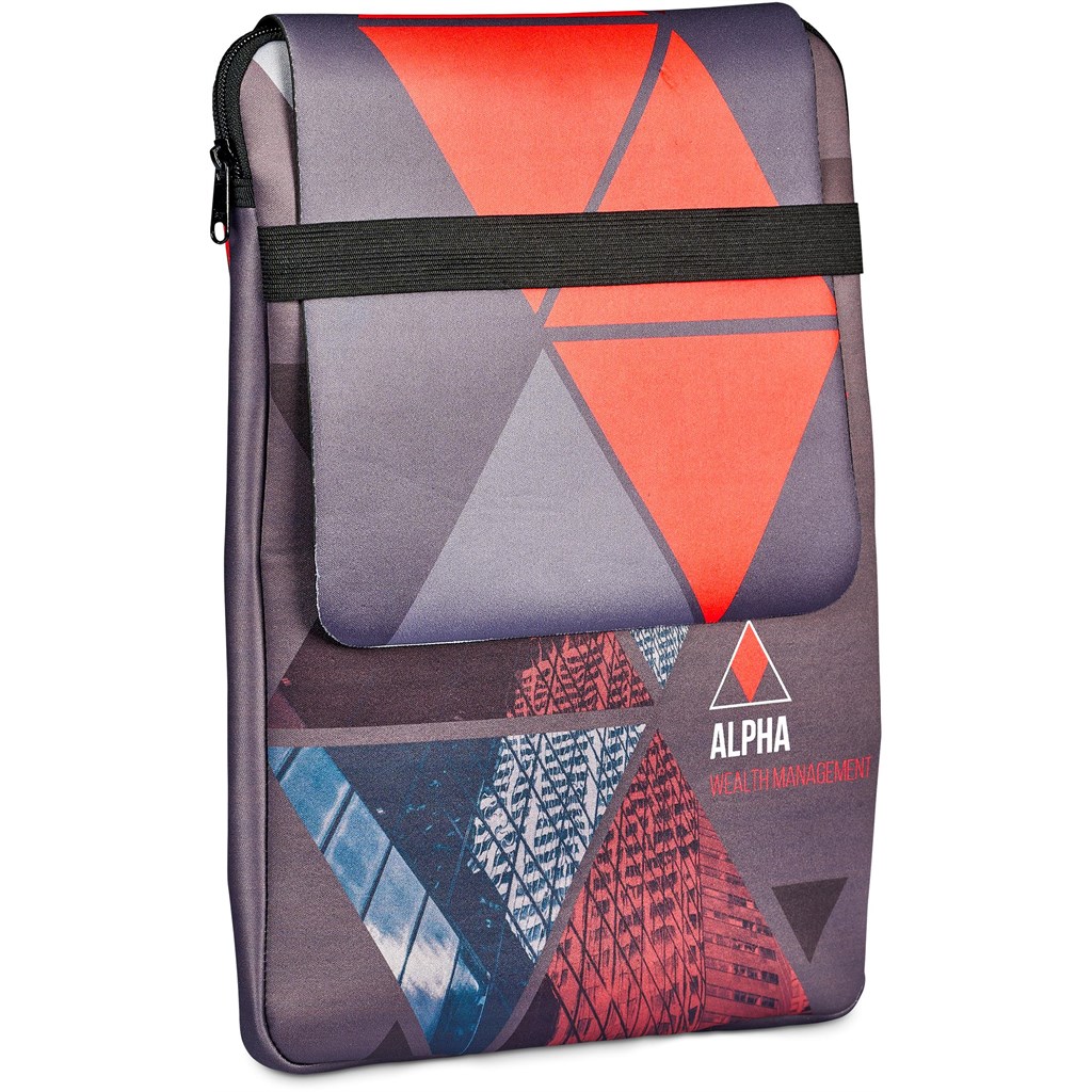 Hoppla Grotto 13 inch Neoprene Laptop Sleeve With Build-In Mouse Pad - Image 4