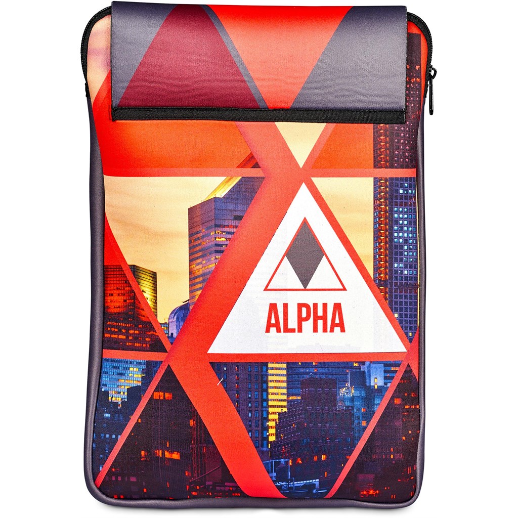 Hoppla Grotto 13 inch Neoprene Laptop Sleeve With Build-In Mouse Pad - Image 10