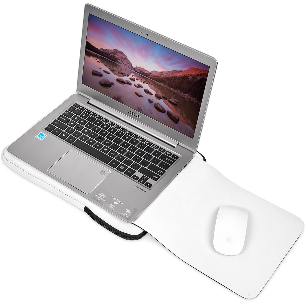 Hoppla Grotto 13 inch Neoprene Laptop Sleeve With Build-In Mouse Pad - Image 12