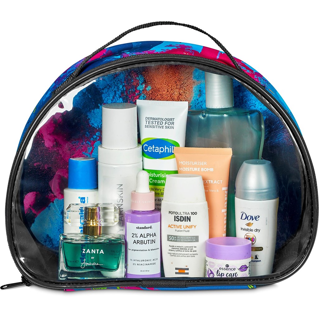 Hoppla Aloe Toiletry Bag With PVC Front Window - Image 2
