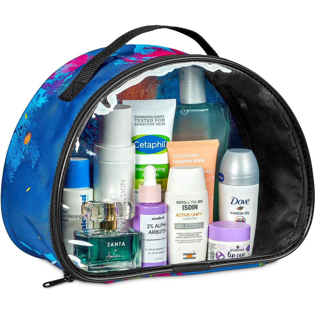 Hoppla Aloe Toiletry Bag With PVC Front Window - Image 3
