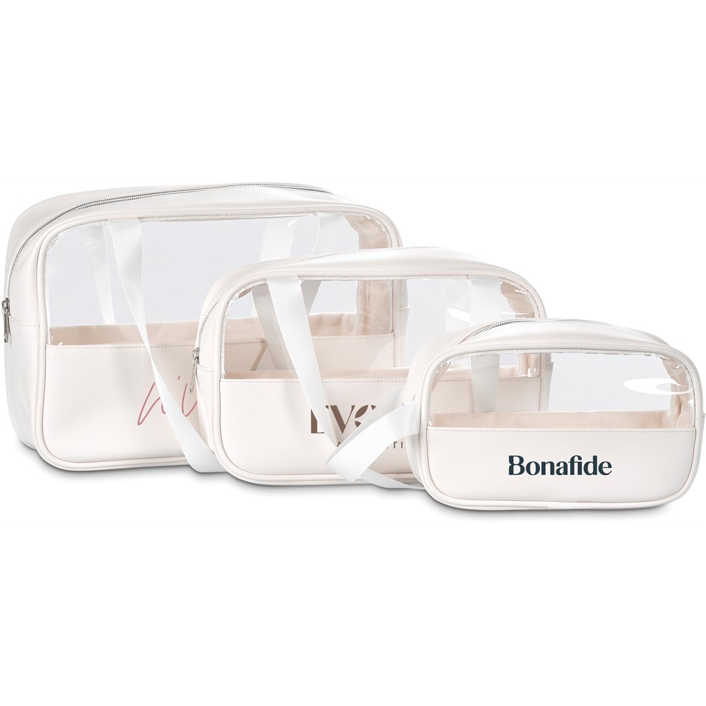 Eva & Elm Chanelle Midi Toiletry & Cosmetic Bag - Image 3