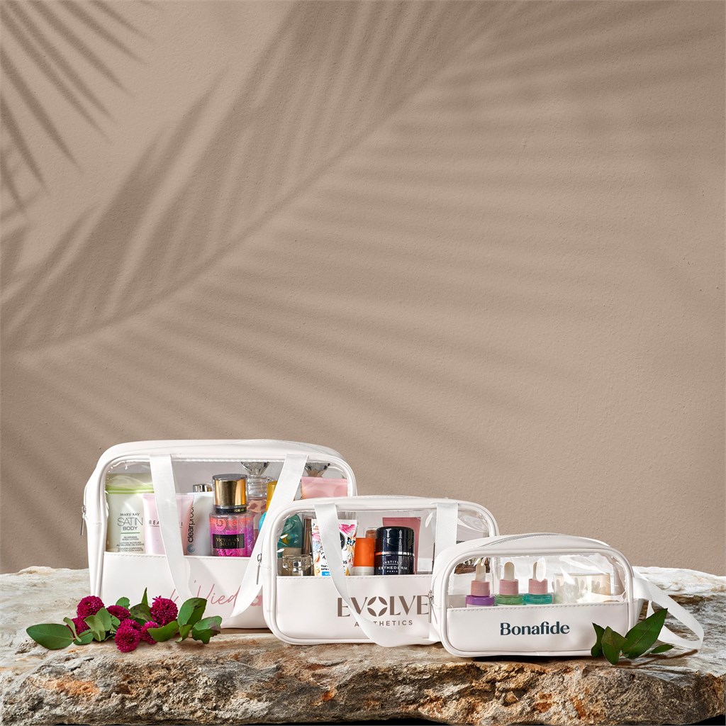 Eva & Elm Chanelle Midi Toiletry & Cosmetic Bag - Image 9