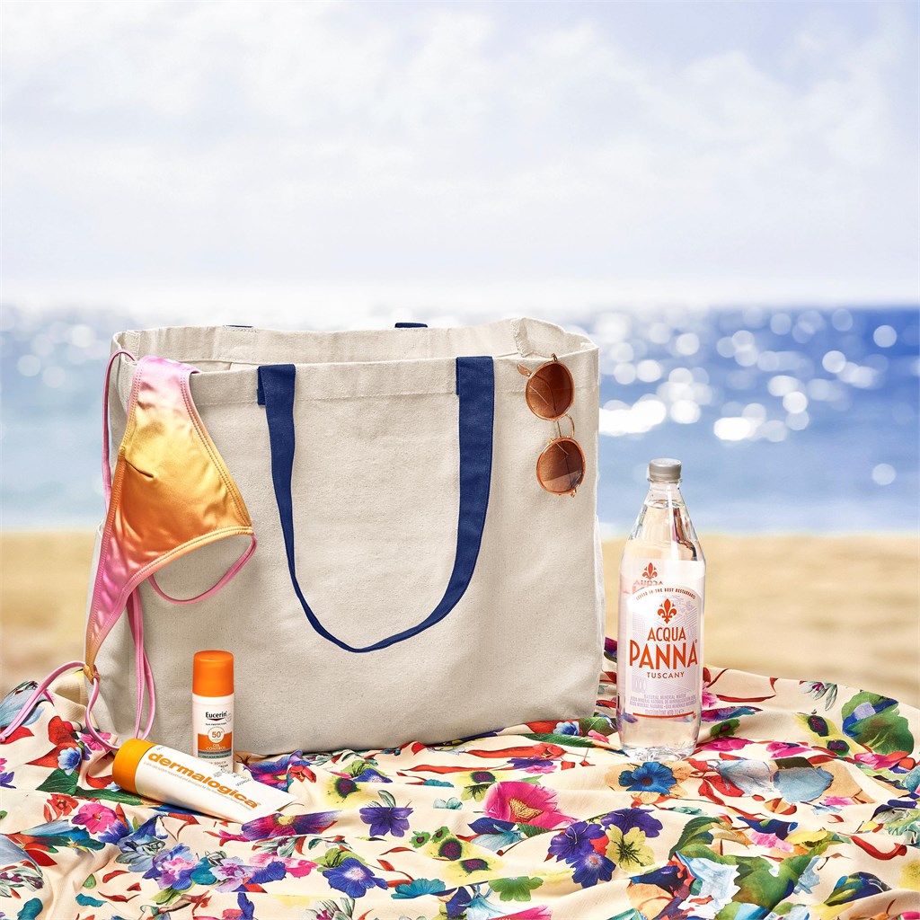 Kooshty Barbados Large Cotton Beach Bag - Image 5