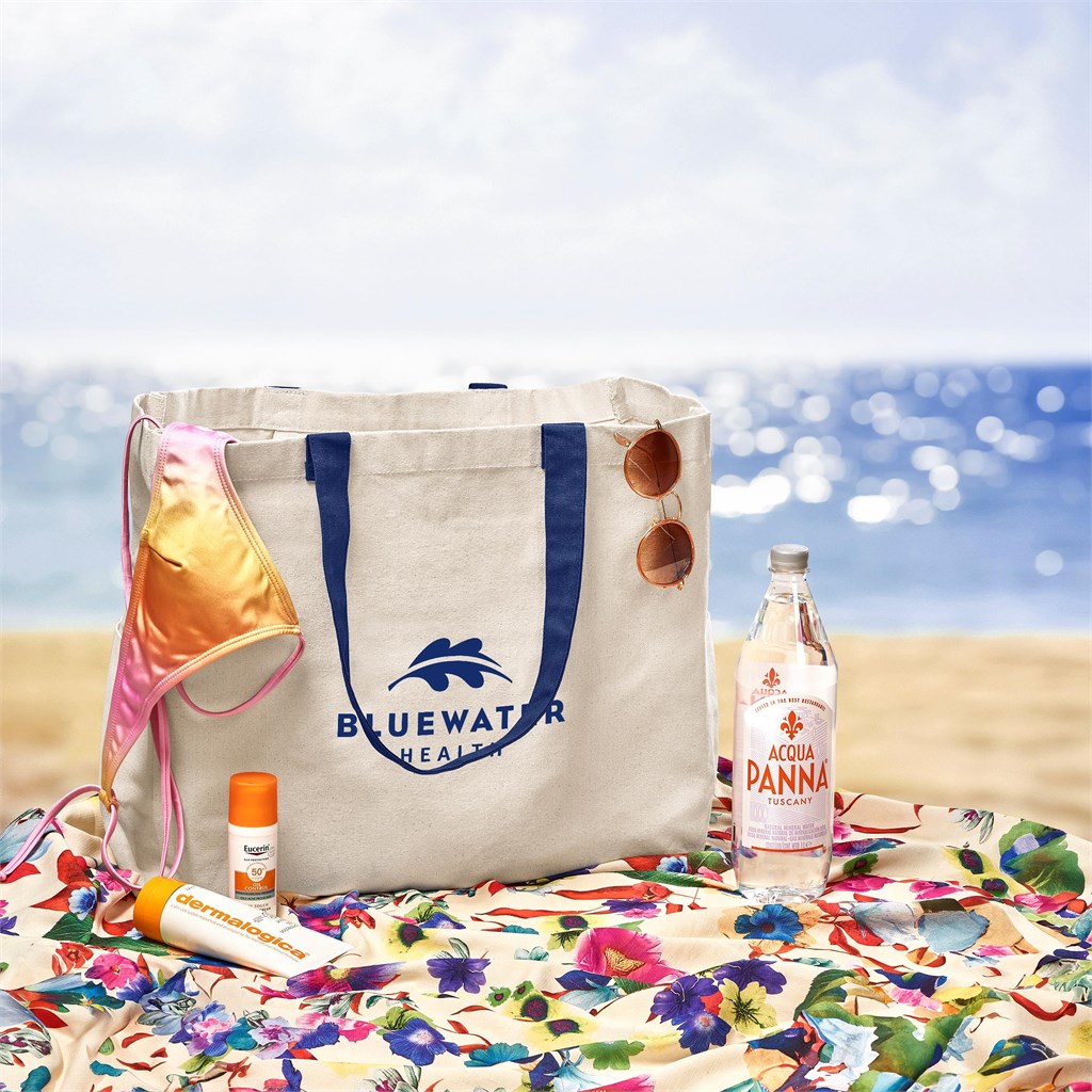 Kooshty Barbados Large Cotton Beach Bag - Image 2