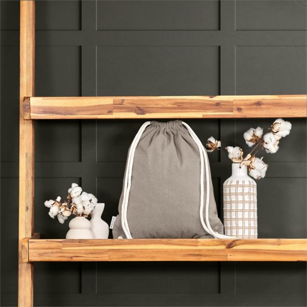 Okiyo Kinchaku Recycled Canvas Drawstring Bag - Image 7